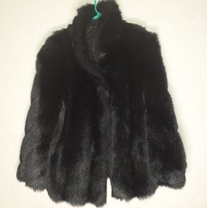 Black Fur Coat